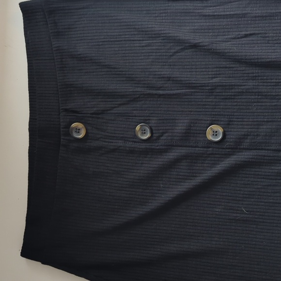 Stretchy Bodycon Midi Pencil Skirt - Picture 2 of 4